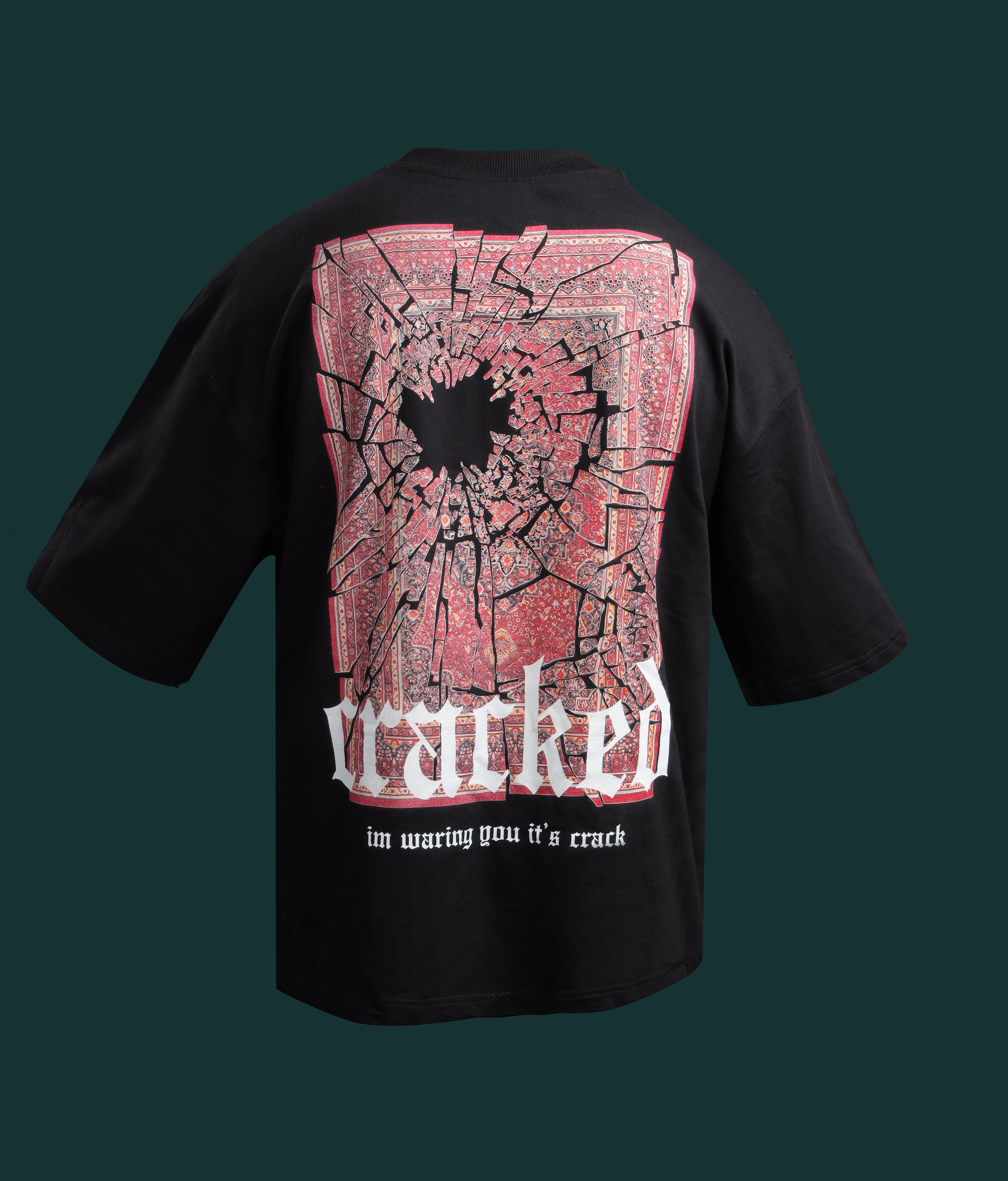 Cracked Oversized T-Shirt