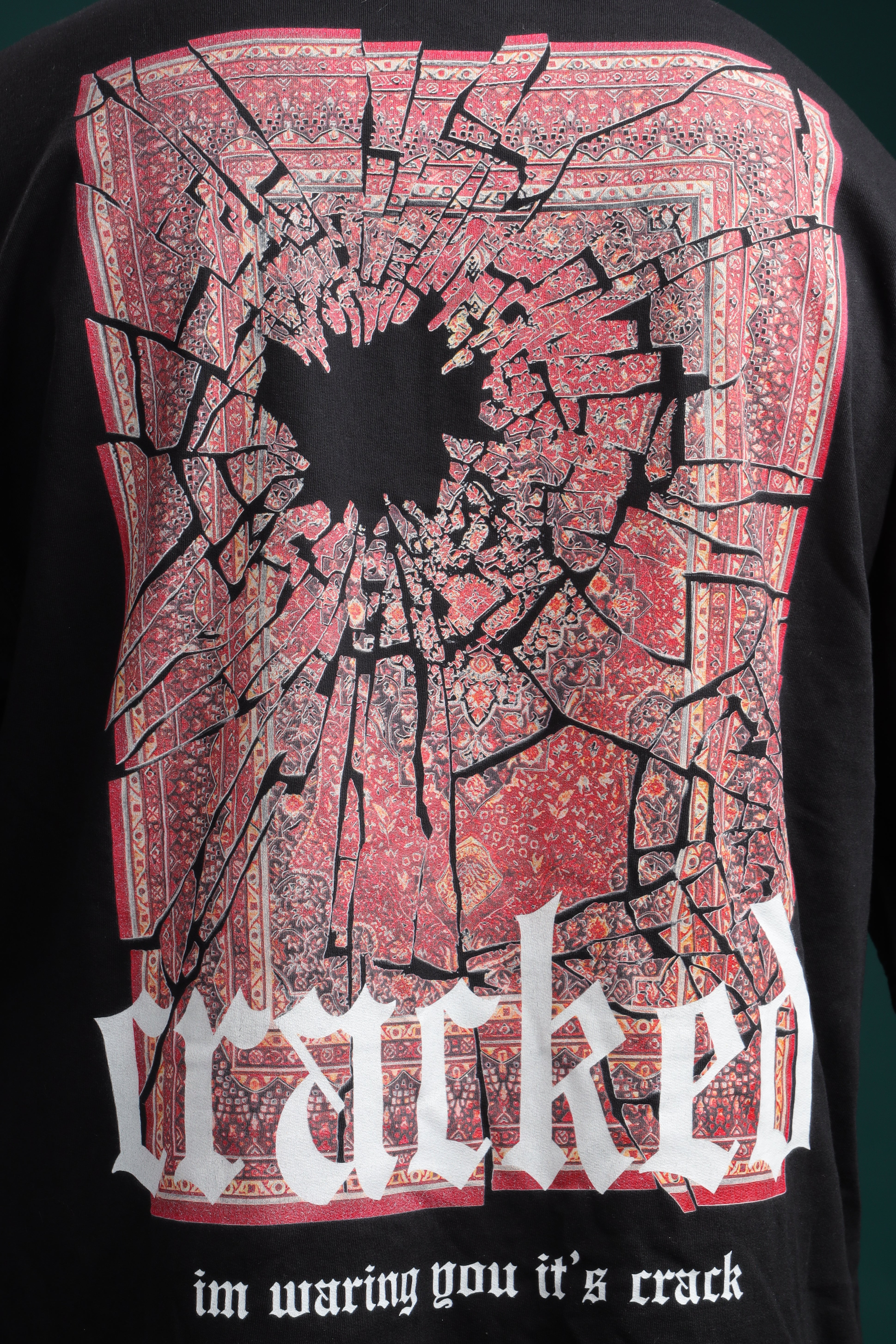 Cracked Oversized T-Shirt