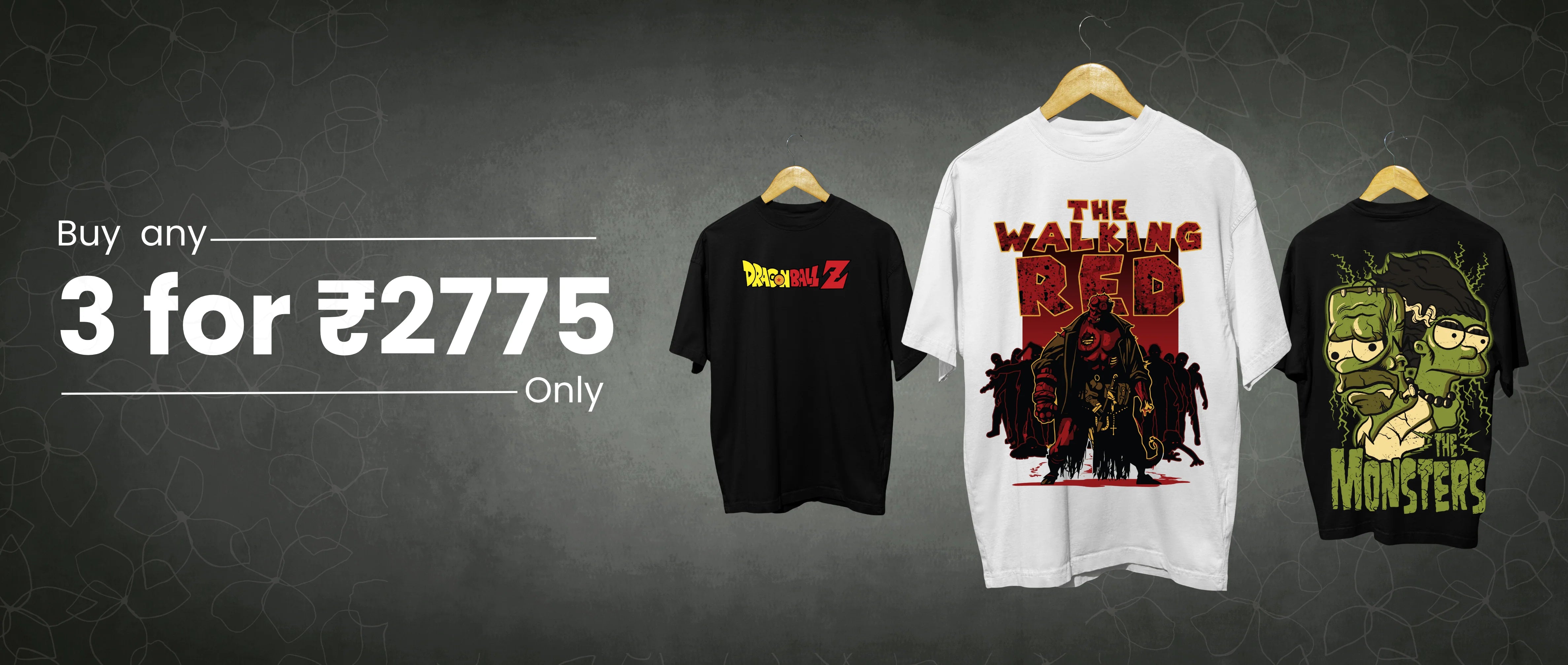 Buy any 3 at ₹2775